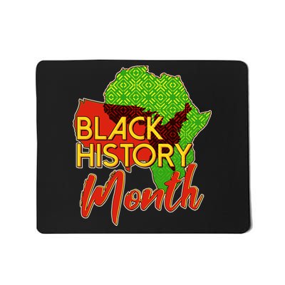 Black History Month Africa Mousepad