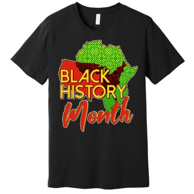 Black History Month Africa Premium T-Shirt