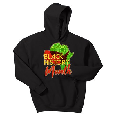 Black History Month Africa Kids Hoodie