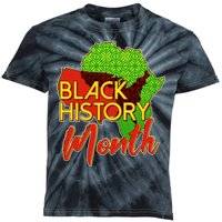 Black History Month Africa Kids Tie-Dye T-Shirt