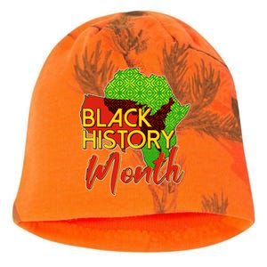 Black History Month Africa Kati - Camo Knit Beanie