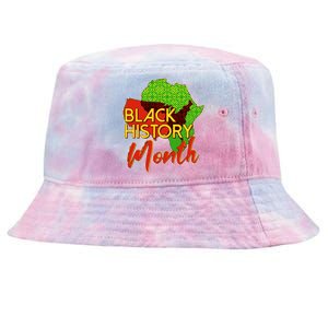 Black History Month Africa Tie-Dyed Bucket Hat