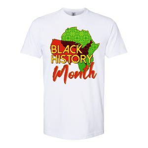 Black History Month Africa Softstyle® CVC T-Shirt