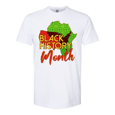 Black History Month Africa Softstyle® CVC T-Shirt