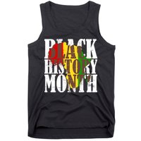 Black History Month Africa Paint Splat Tank Top