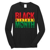 Black History Month African design Long Sleeve Shirt