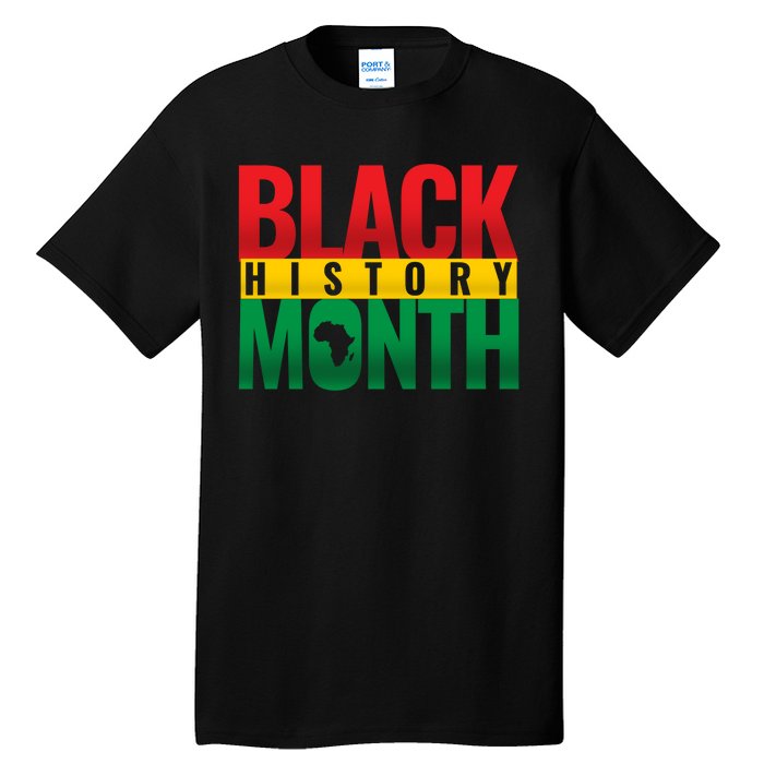 Black History Month African design Tall T-Shirt