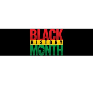 Black History Month African design Bumper Sticker