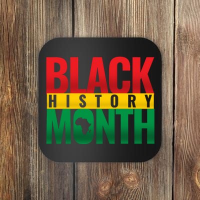 Black History Month African design Coaster