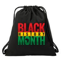 Black History Month African design Drawstring Bag