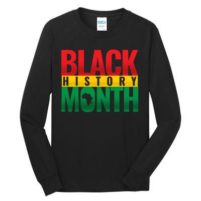 Black History Month African design Tall Long Sleeve T-Shirt