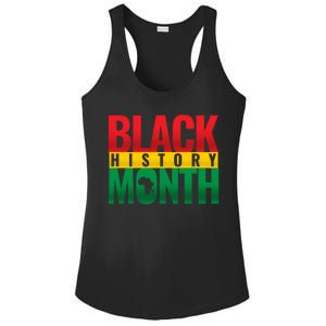 Black History Month African design Ladies PosiCharge Competitor Racerback Tank