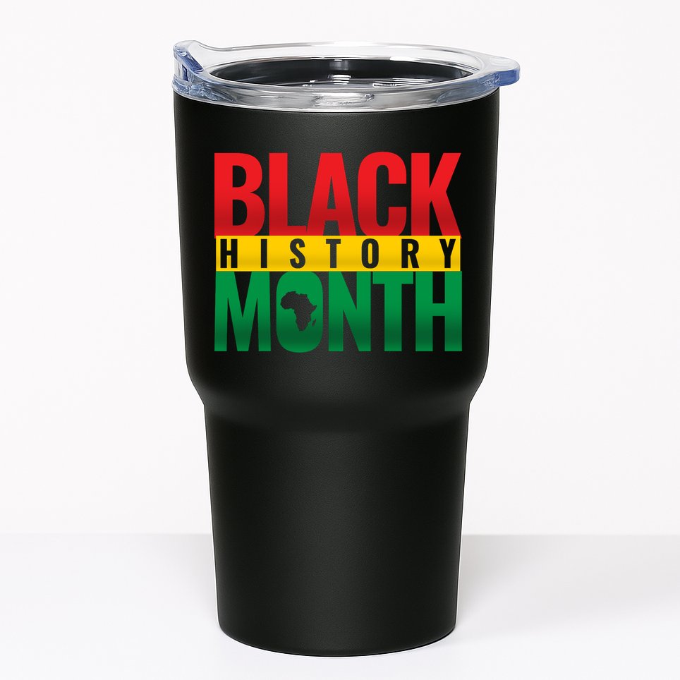 Black History Month African design Tumbler