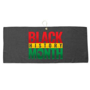 Black History Month African design Large Microfiber Waffle Golf Towel