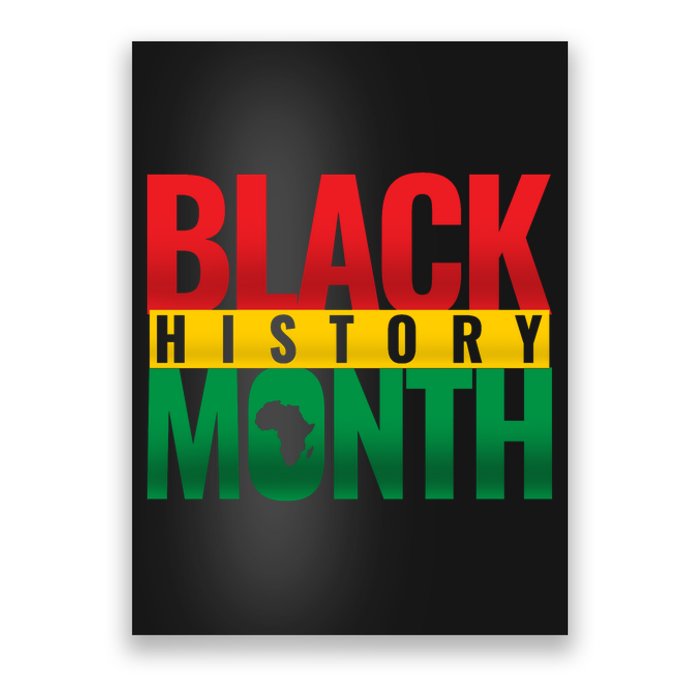 Black History Month African design Poster