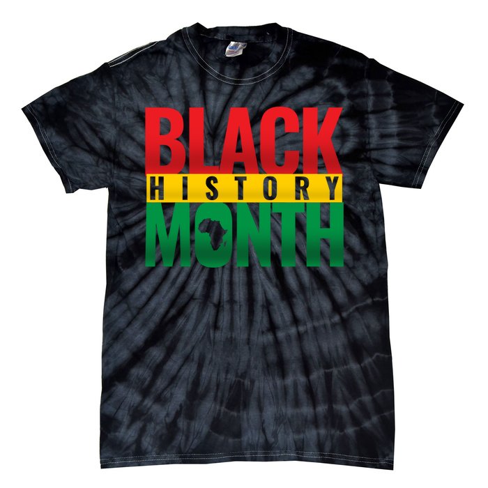 Black History Month African design Tie-Dye T-Shirt