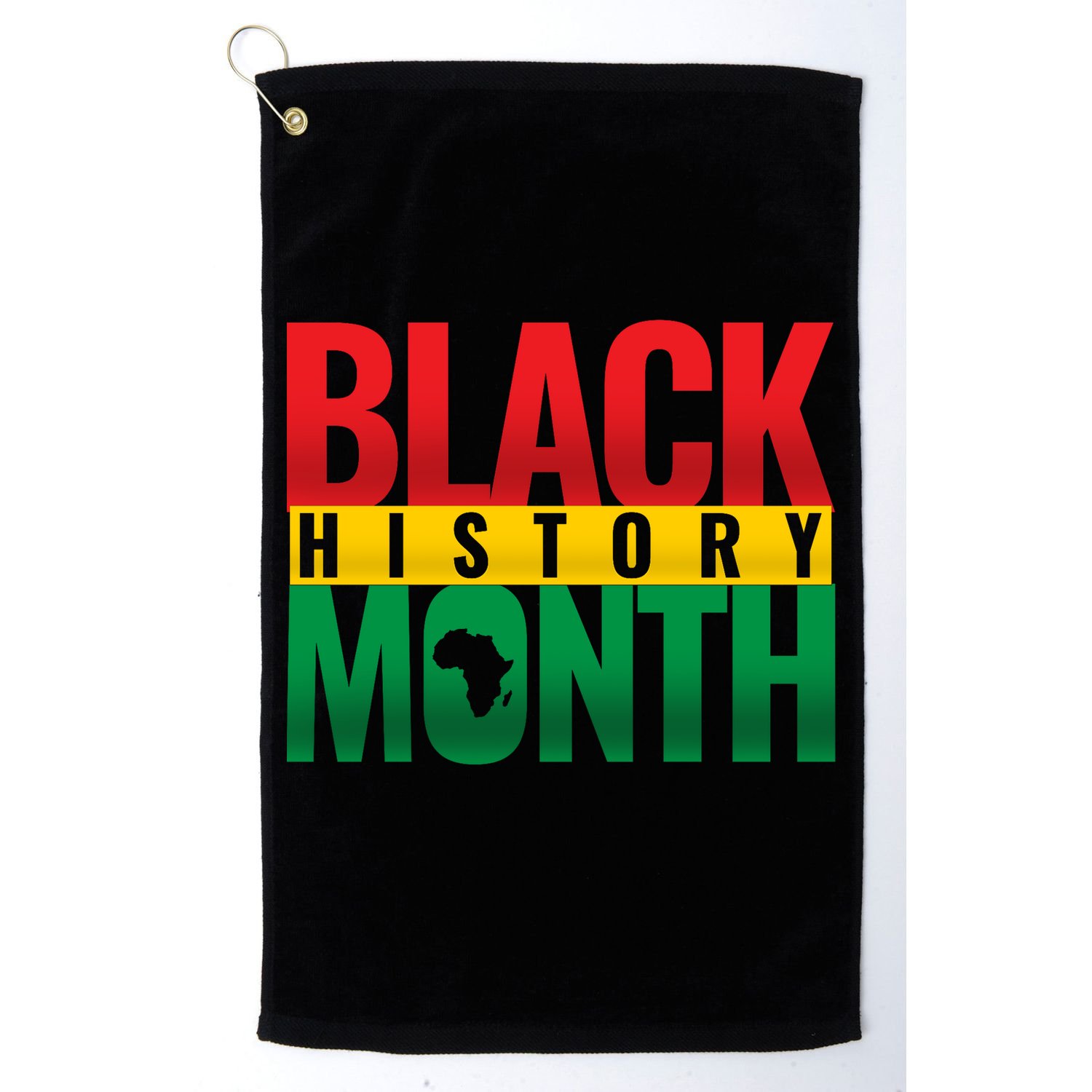 Black History Month African design Golf Towel