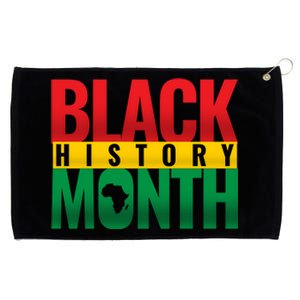 Black History Month African design Grommeted Golf Towel