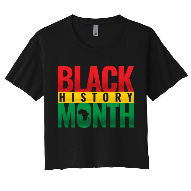 Black History Month African design Crop Top