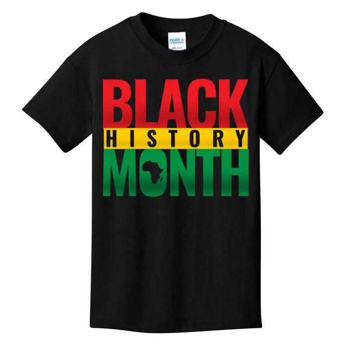 Black History Month African design Kids T-Shirt