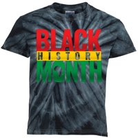 Black History Month African design Kids Tie-Dye T-Shirt