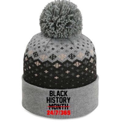 Black History Month All Year The Baniff Cuffed Pom Beanie