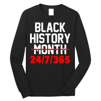 Black History Month All Year Long Sleeve Shirt
