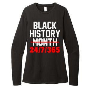 Black History Month All Year Womens CVC Long Sleeve Shirt