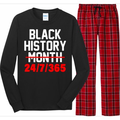 Black History Month All Year Long Sleeve Pajama Set