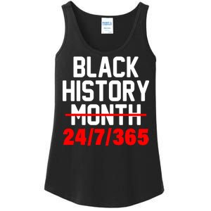 Black History Month All Year Ladies Essential Tank