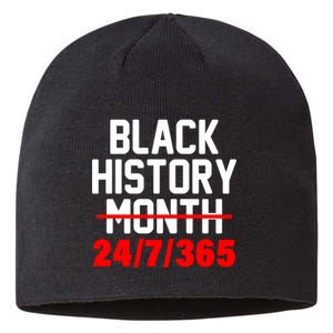 Black History Month All Year Sustainable Beanie