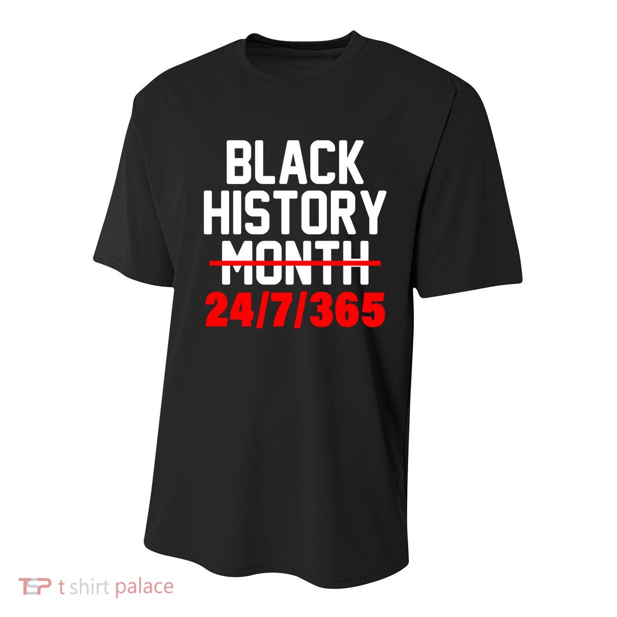 Black History Month All Year Youth Performance Sprint T-Shirt