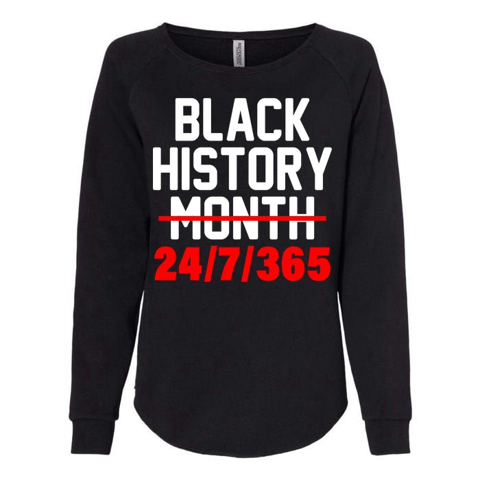 Black History Month All Year Womens California Wash Sweatshirt