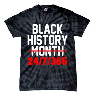 Black History Month All Year Tie-Dye T-Shirt