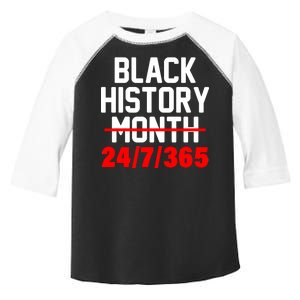 Black History Month All Year Toddler Fine Jersey T-Shirt