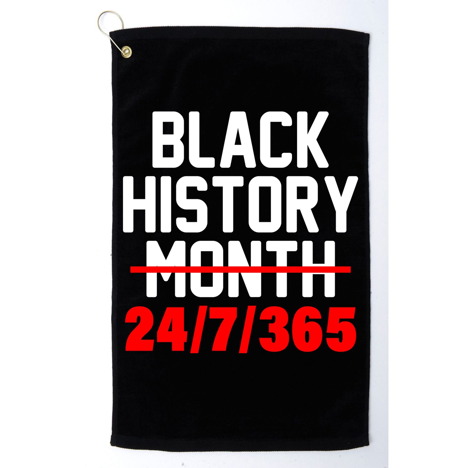 Black History Month All Year Golf Towel