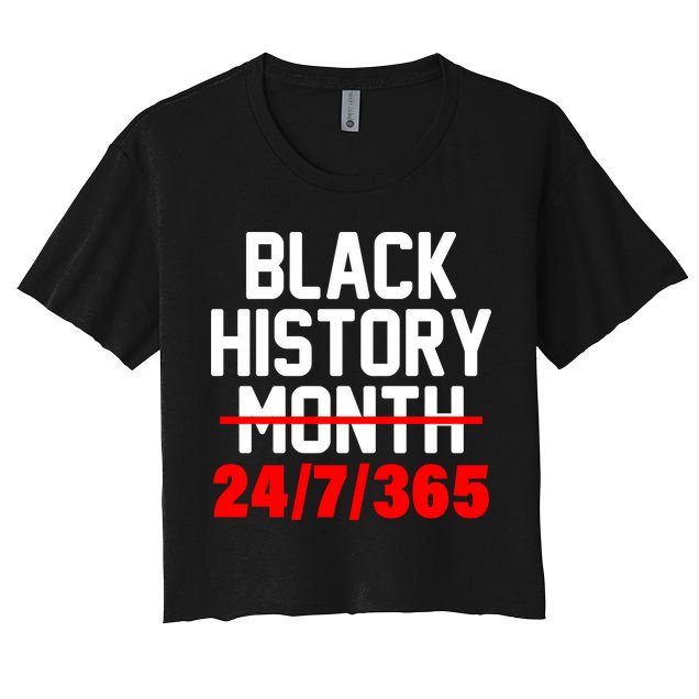 Black History Month All Year Crop Top