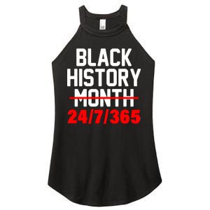 Black History Month All Year Women's Perfect Tri Rocker Tank