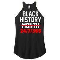 Black History Month All Year Women's Perfect Tri Rocker Tank