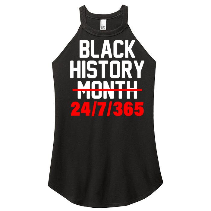 Black History Month All Year Women's Perfect Tri Rocker Tank