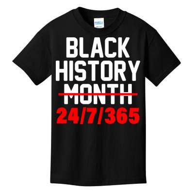 Black History Month All Year Kids T-Shirt