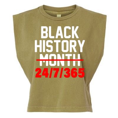 Black History Month All Year Garment-Dyed Women's Muscle Tee