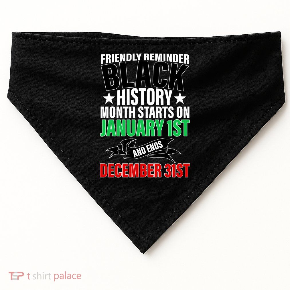 Black History Month All Year Long USA-Made Doggie Bandana
