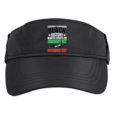 Black History Month All Year Long Adult Drive Performance Visor