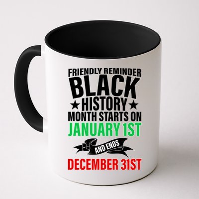 Black History Month All Year Long Mug