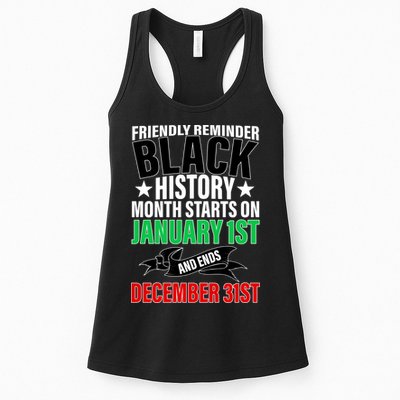 Black History Month All Year Long Womens Tank Top