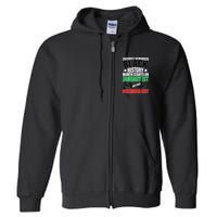 Black History Month All Year Long Full Zip Hoodie