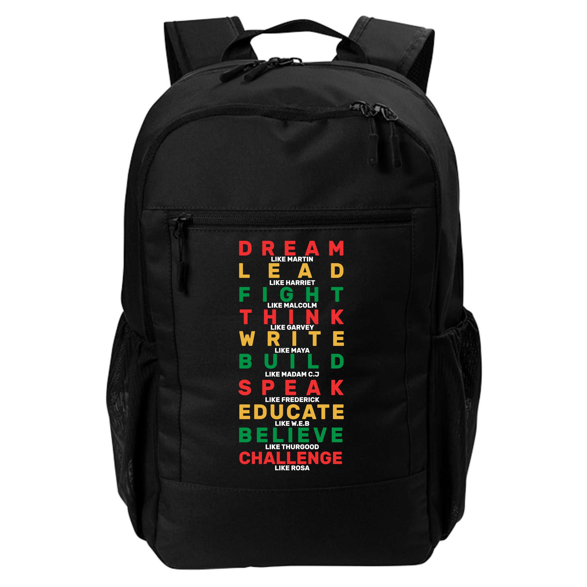 Black History Month Famous Figure Backpack