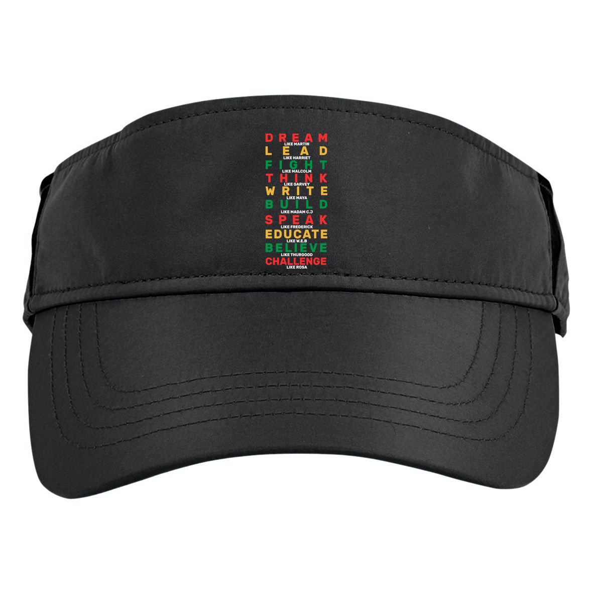 Black History Month Famous Figure Adult Drive Performance Visor