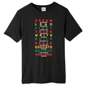 Black History Month Famous Figure Tall Fusion ChromaSoft Performance T-Shirt